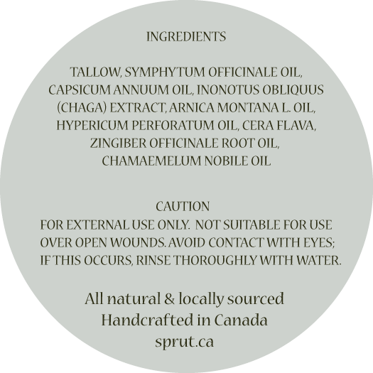 Pain Relief Chaga Cream (50ml) $27